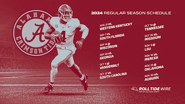 alabama football schedule 2024