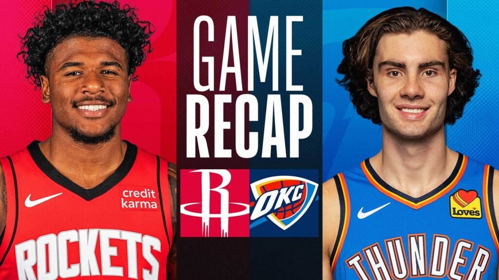 Houston Rockets vs OKC Thunder match player stats breakdown