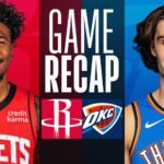 Houston Rockets vs OKC Thunder match player stats breakdown