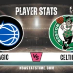 orlando magic vs boston celtics match player stats