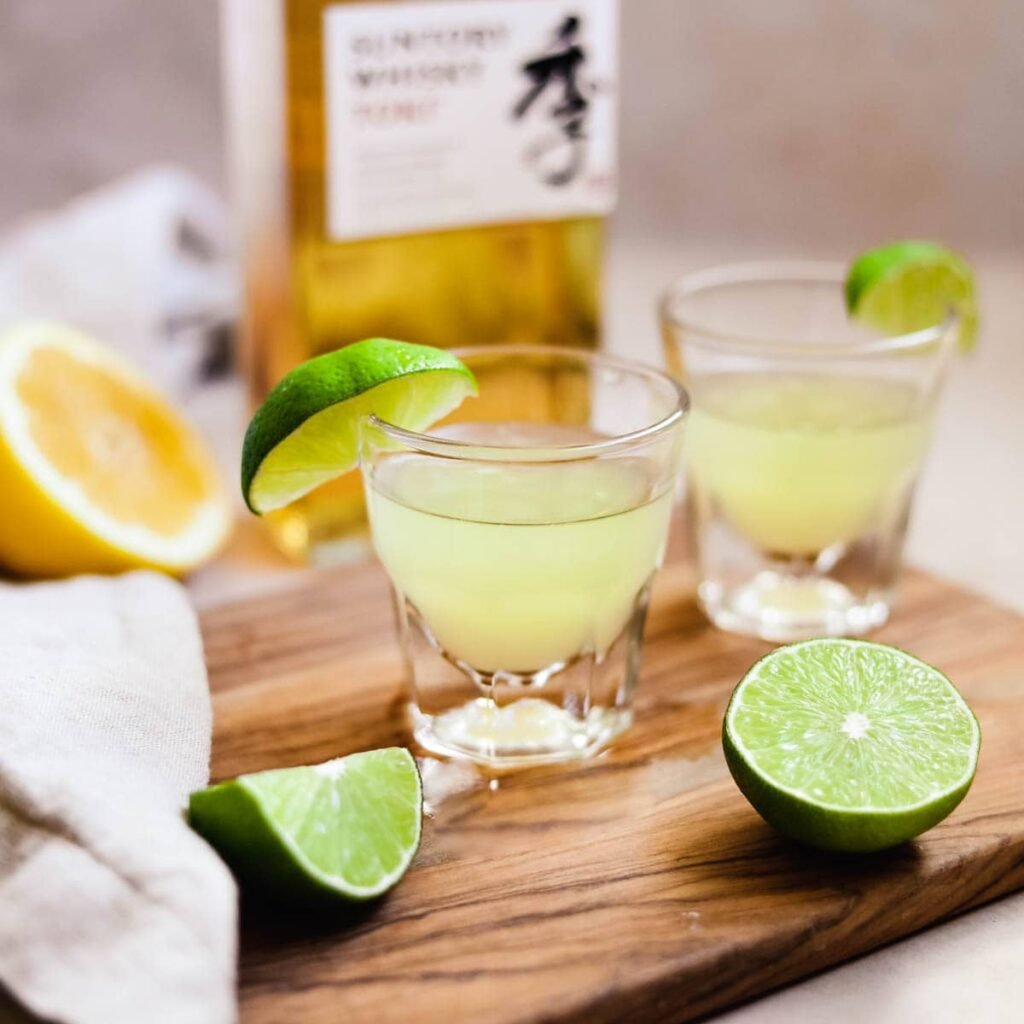 green tea shot