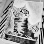 cat drawing