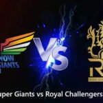 lucknow Super Giants vs Royal