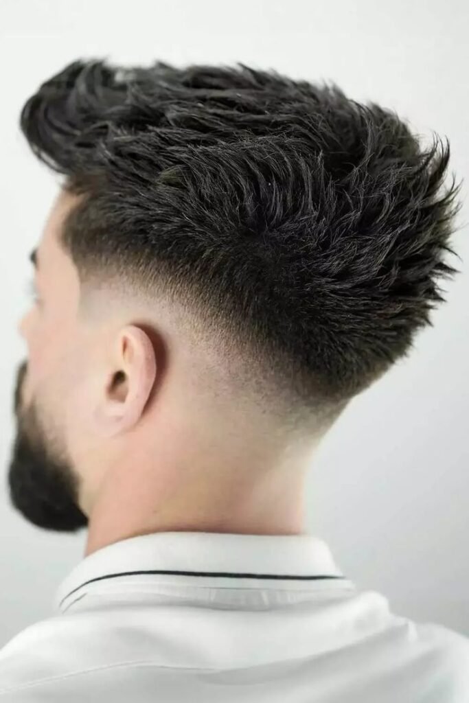 mid taper fade
